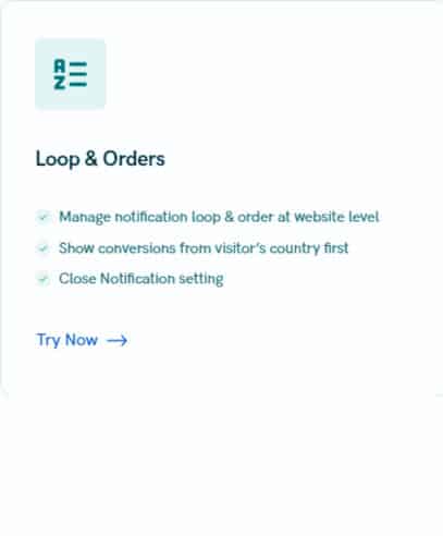 Loop & Orders